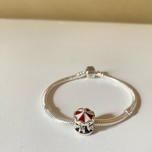 “Love, Peace, Believe” Brazalete Charm for Pandora (Not a Pandora)